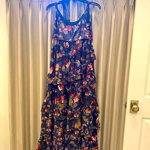 Cinq a Sept Alanis Silk Maxi Dress-never worn with tags-Sleeveless Bouquet dress